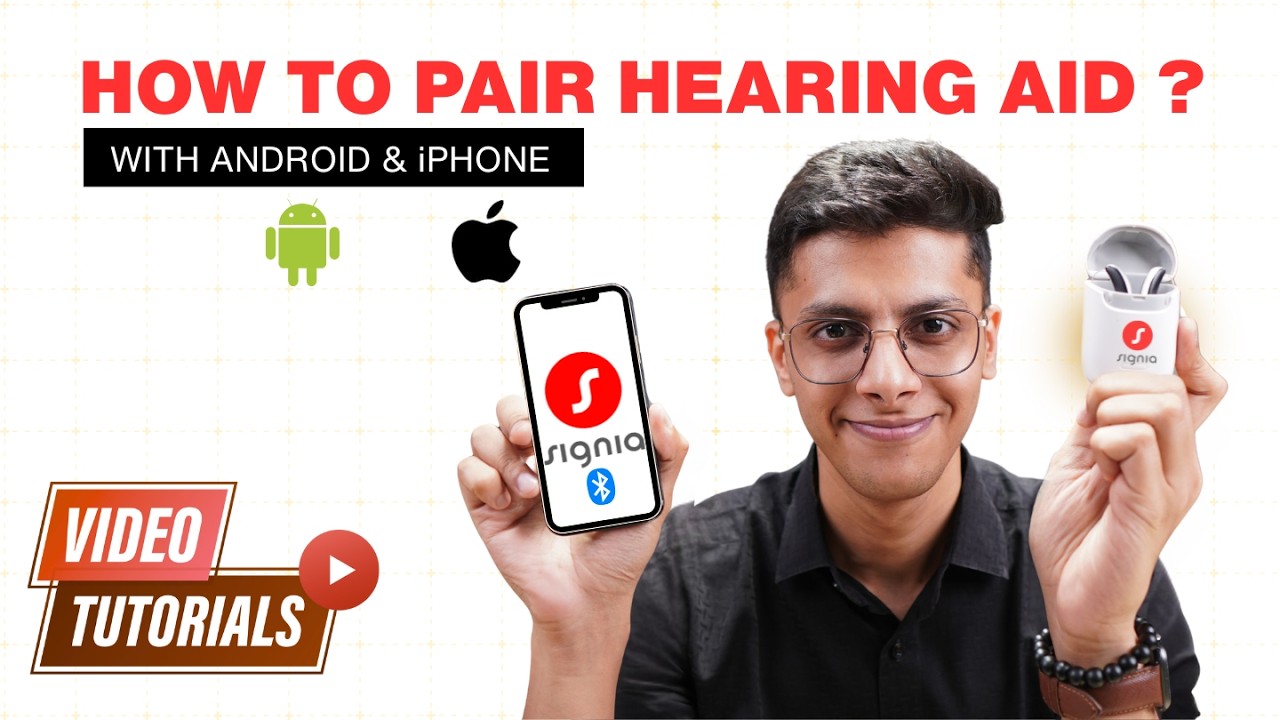 How to Connect and Pair Signia Hearing Aids with Bluetooth | Android and Apple