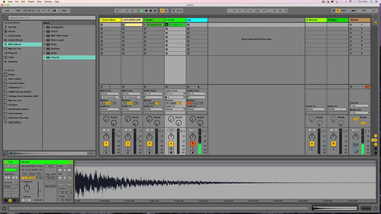 Ned Rush = Midi Effects for Music in Ableton