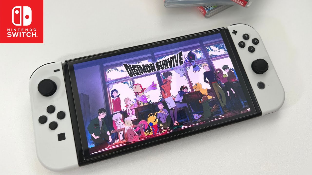 Digimon Survive Nintendo Switch OLED Gameplay