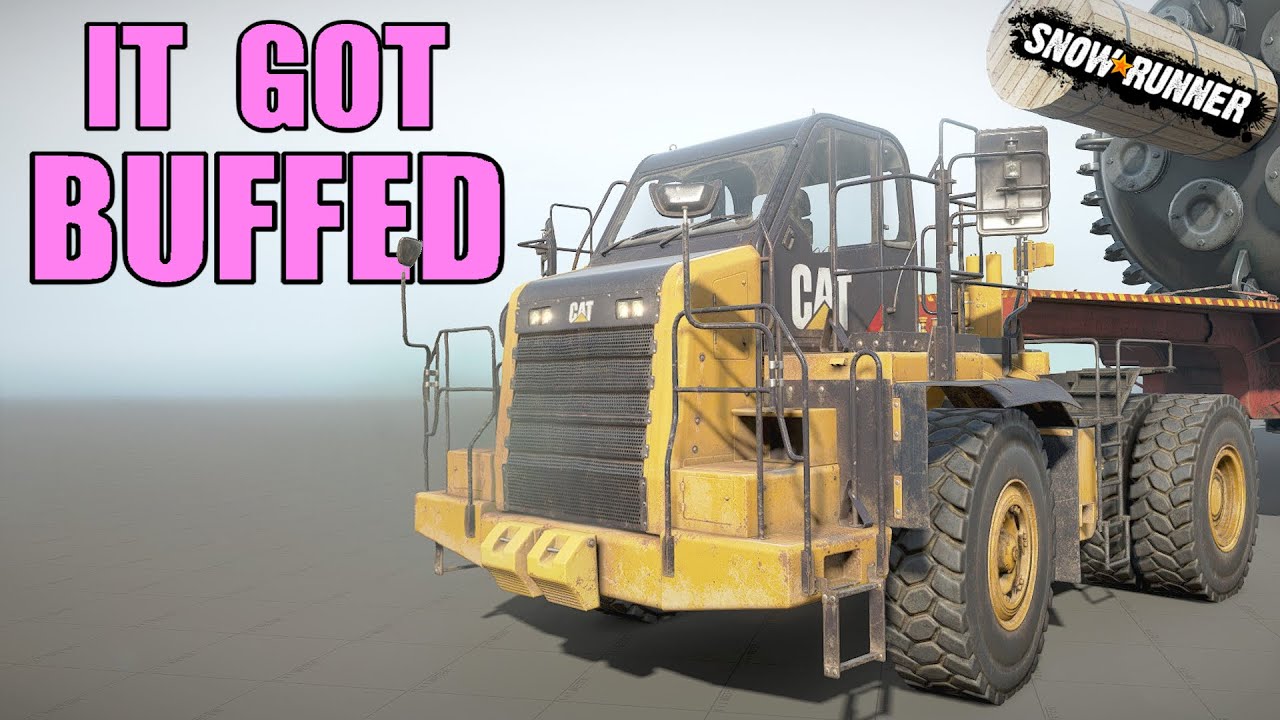 the Cat 770G is no longer the worst vehicle in SnowRunner