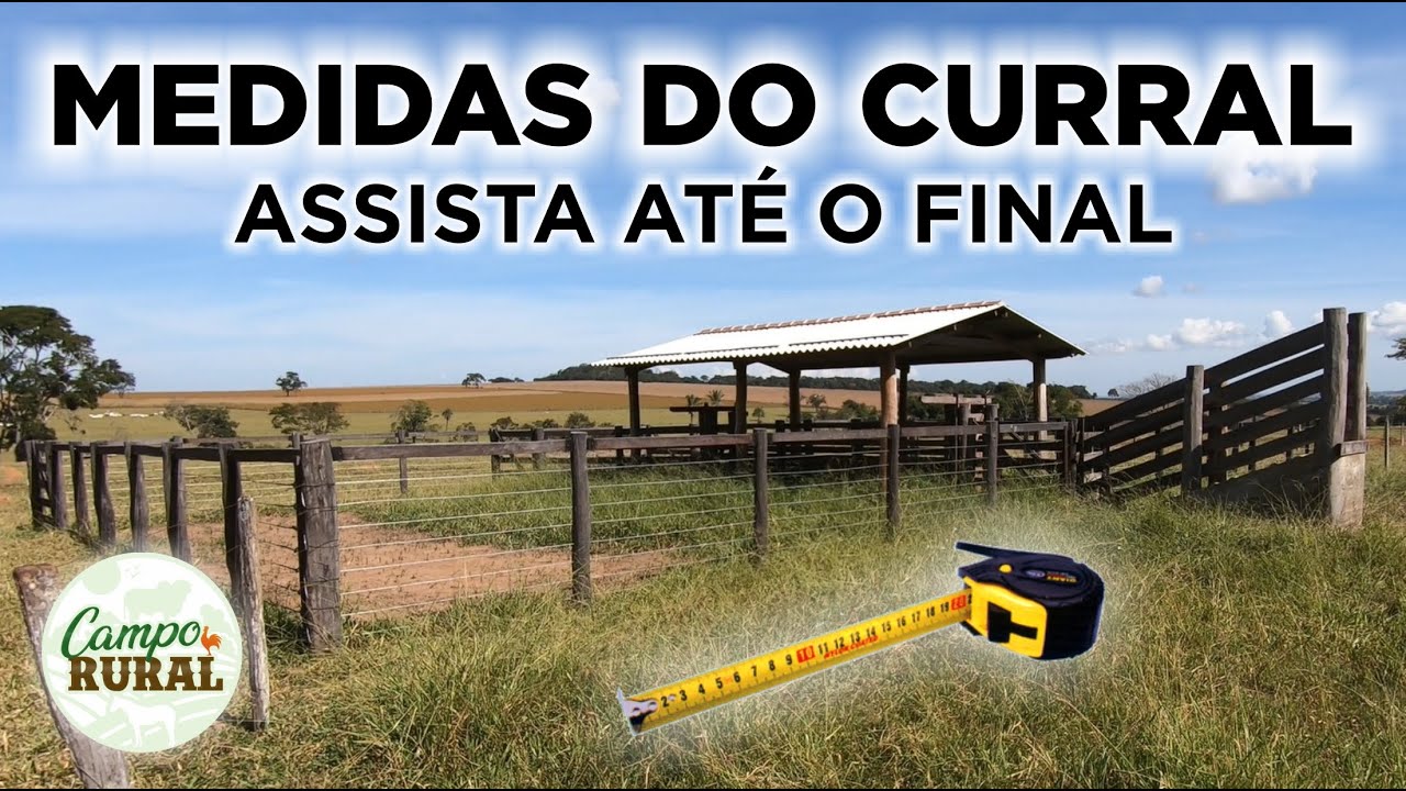 MEDIDAS DO CURRAL - ASSISTA ATÉ O FINAL