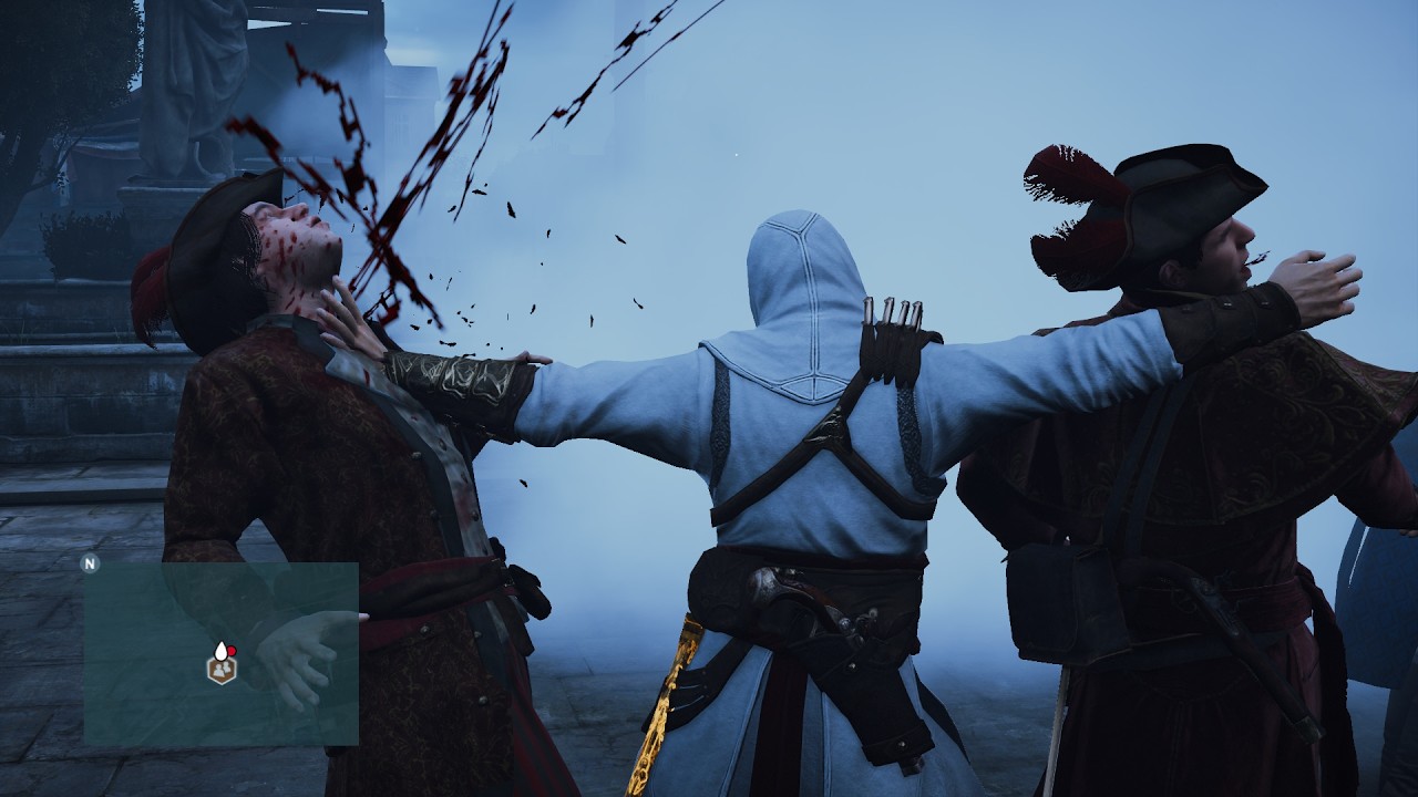 Assassin's Creed Unity - Костюм Альтаира против Жертвы Дантона, ультравысокие настройки графики