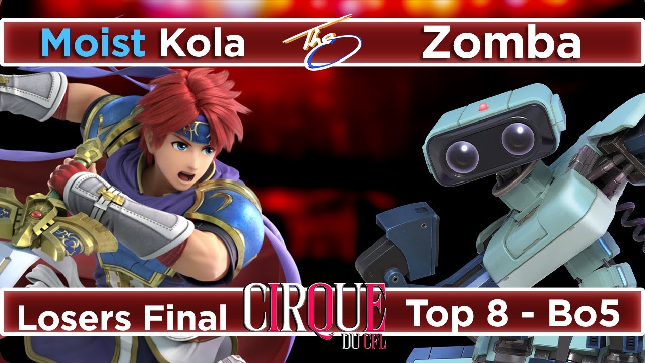 Moist Kola (Roy) v Zomba (ROB) Losers Finals Top 8 | Cirque Du CFL - CFL SSBU