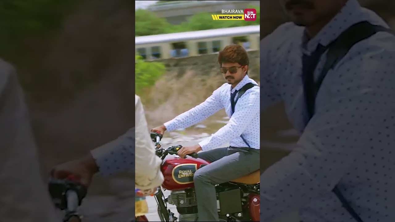 Vijay's mass Mode on 😎🔥#bairavaa #vijay #keerthysuresh #sunnxtshorts