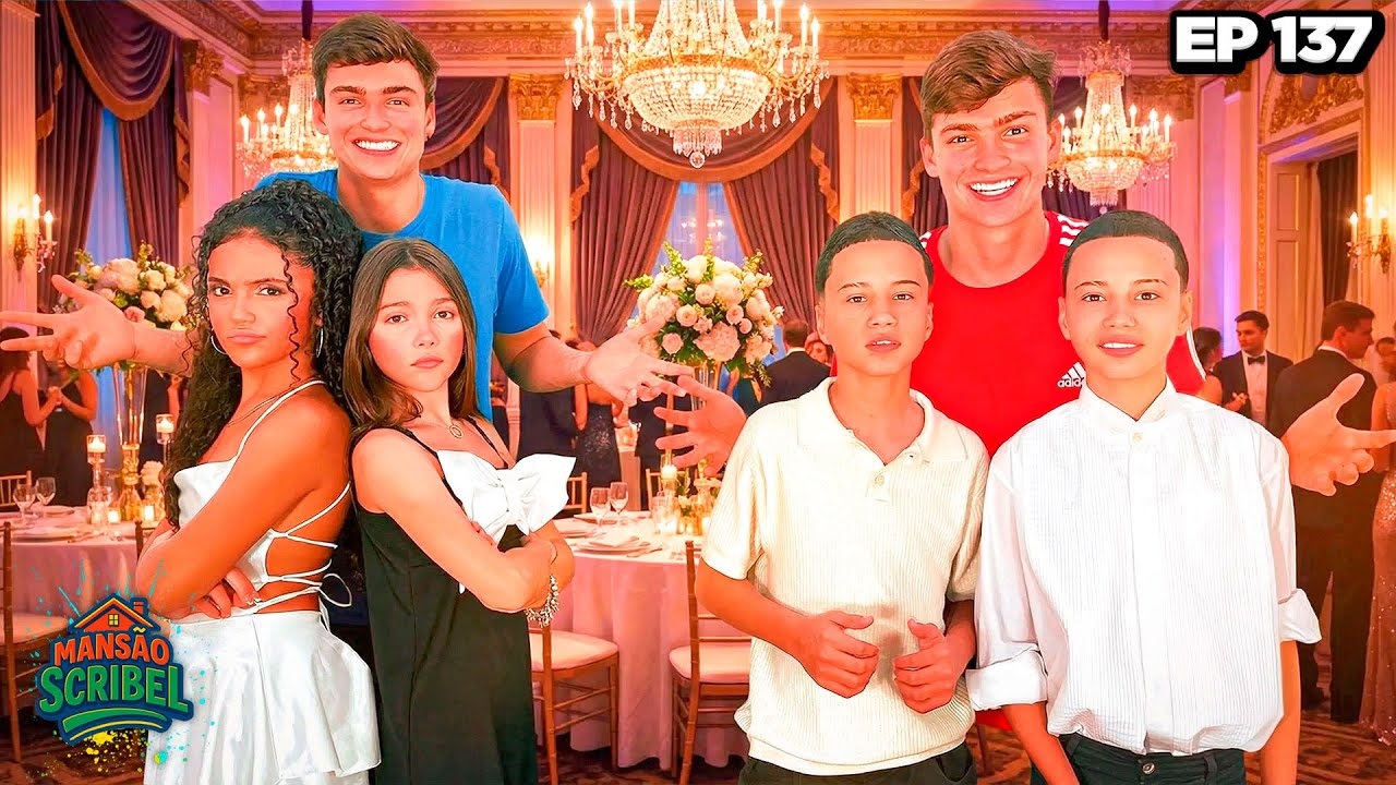 OS GÊMEOS ANTÔNIO E JP FIZERAM UMA FESTA DE GALA NA MANSÃO SCRIBEL COM QS SUAS MELHORES AMIGAS 😱