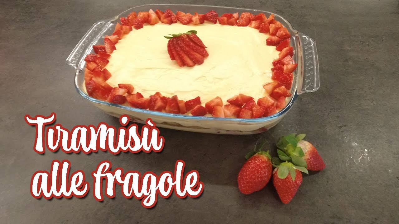 Tiramisù alle fragole