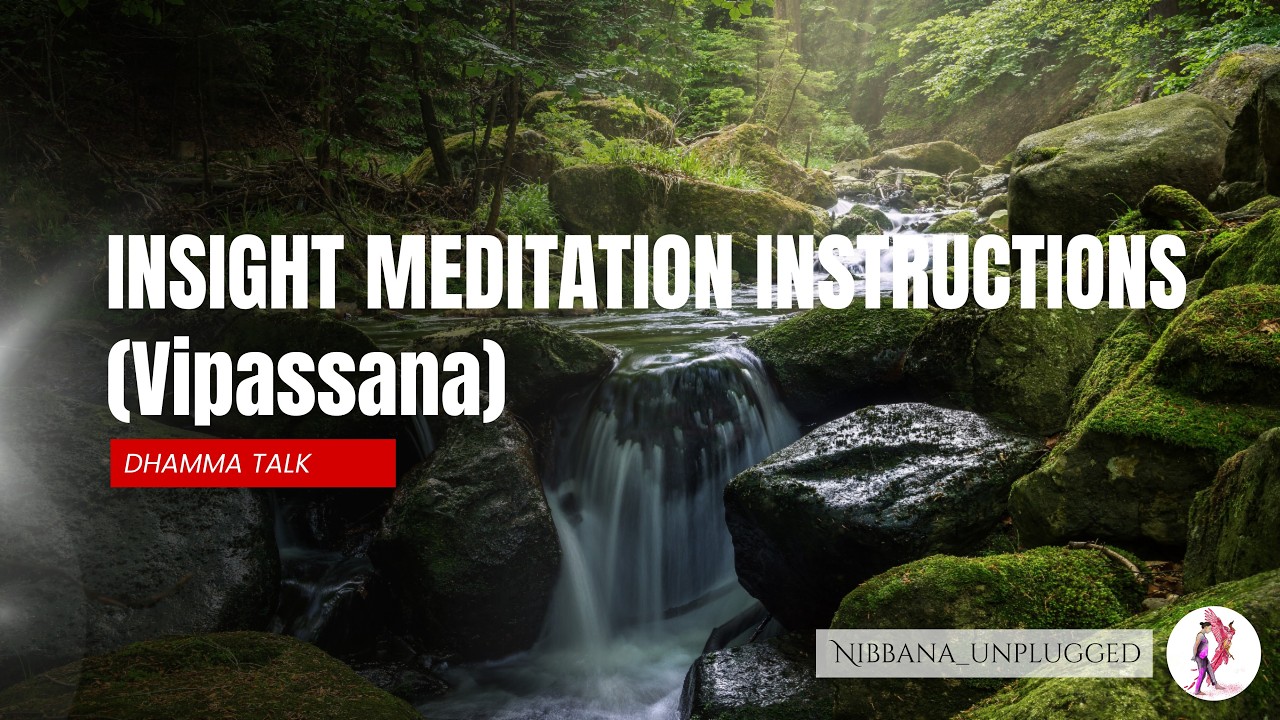 INSIGHT MEDITATION INSTRUCTIONS