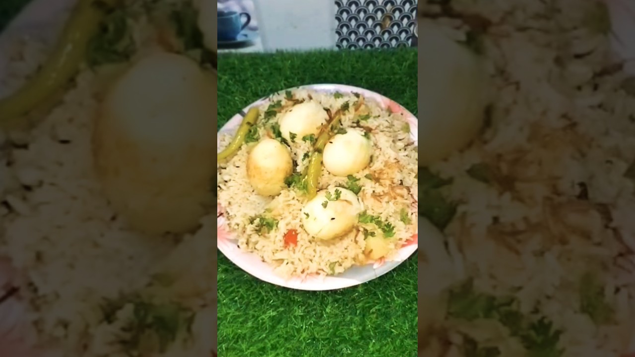 Egg pulao recipe andon ka pulao#short #viral #recipe