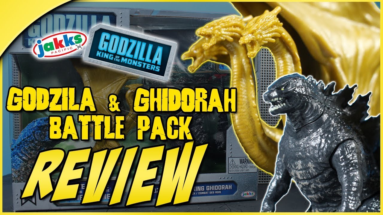 Jakks Pacific Godzilla & King Ghidorah Battle Pack REVIEW