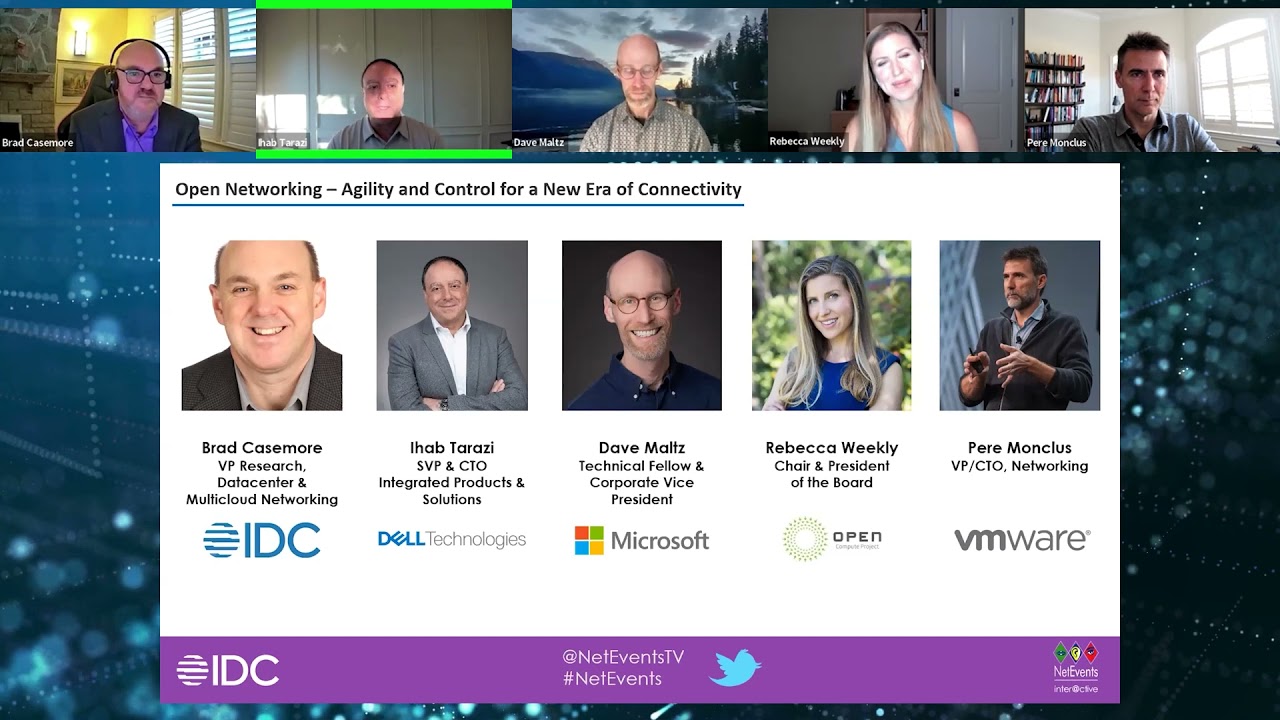NetEvents - Open Networking – Agility and Control for a New Era of Connectivity