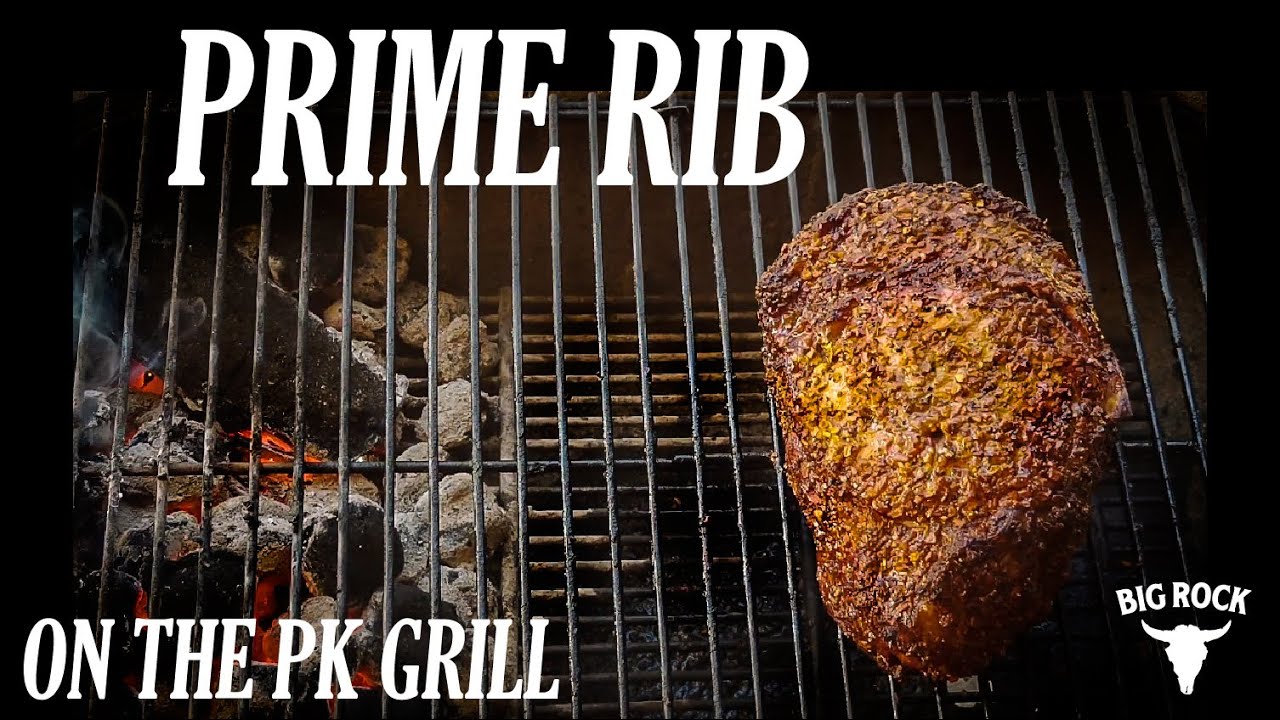 How to Cook Prime Rib on a PK Grill with Crispy Crust and Perfect Medium Rare
