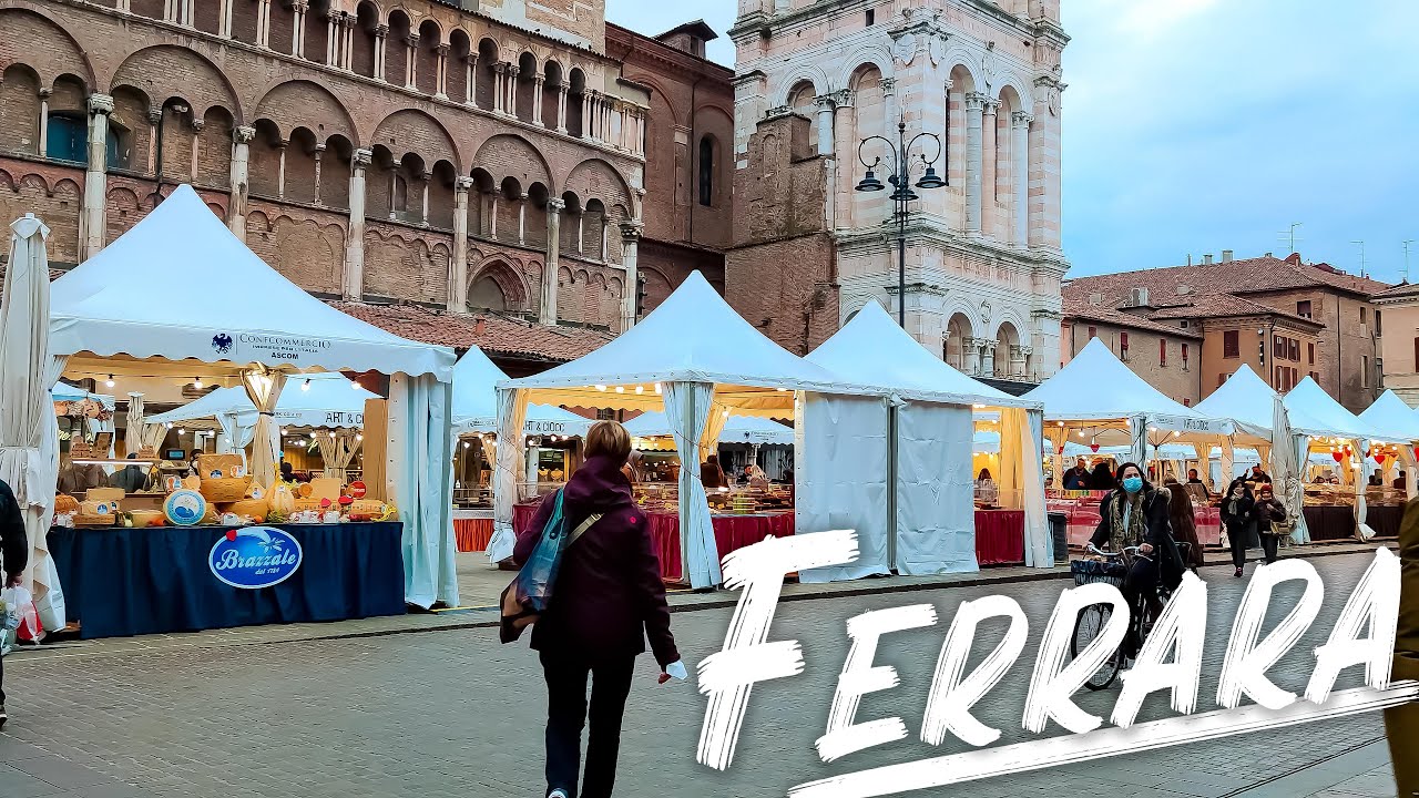 SWEET FERRARA. Italy - 4k Walking Tour around the City - Travel Guide. trends, moda #Italy