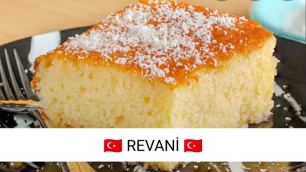 REVANİ / BIZCOCHO DE SÉMOLA / FÁCİL 🇹🇷