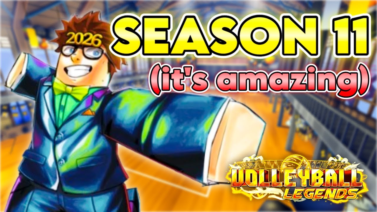 *NEW* Season 11 is AMAZING in Volleyball Legends!