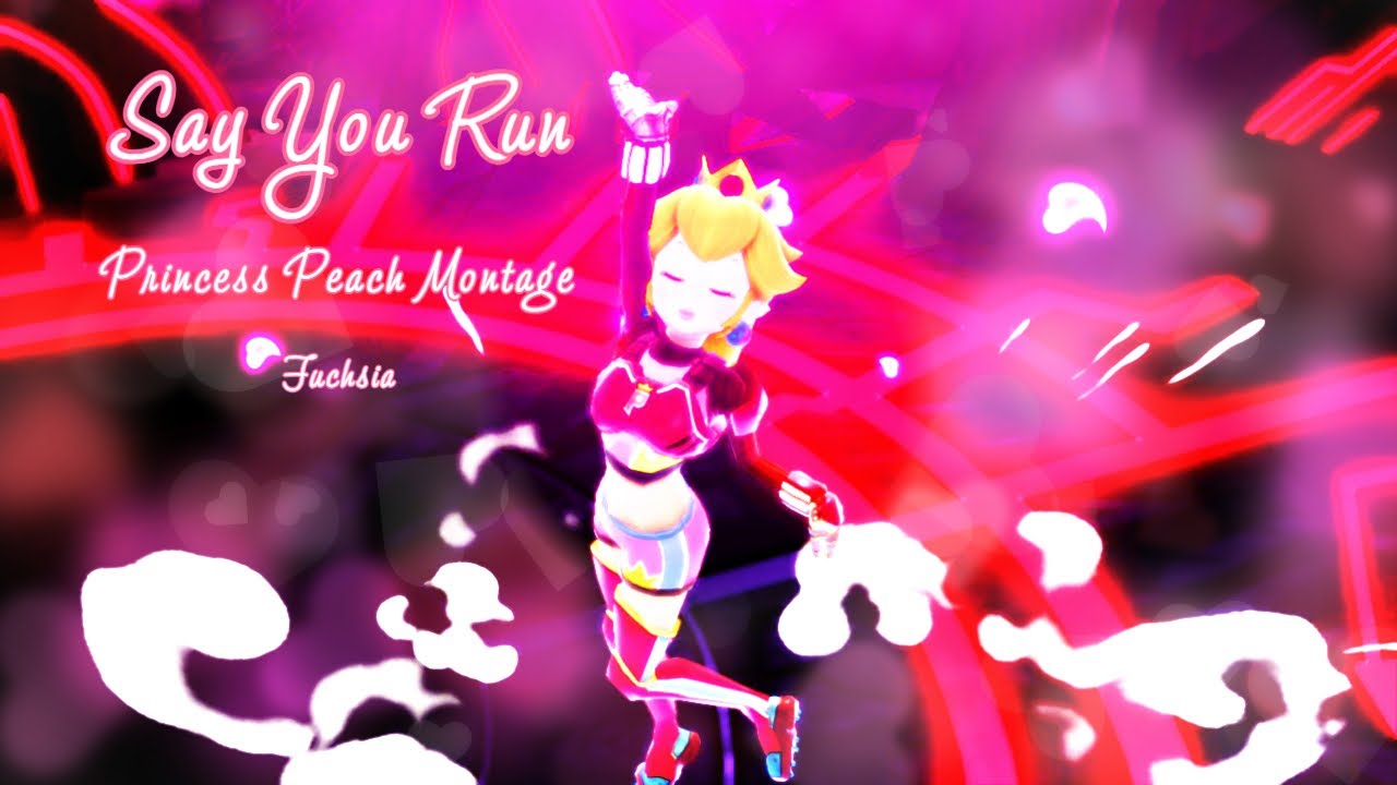 Super Smash Bros Ultimate - Say You Run (Peach Montage)