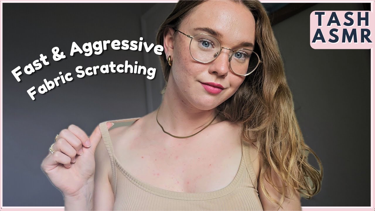 ASMR Fast & Aggressive Lofi Fabric Scratching