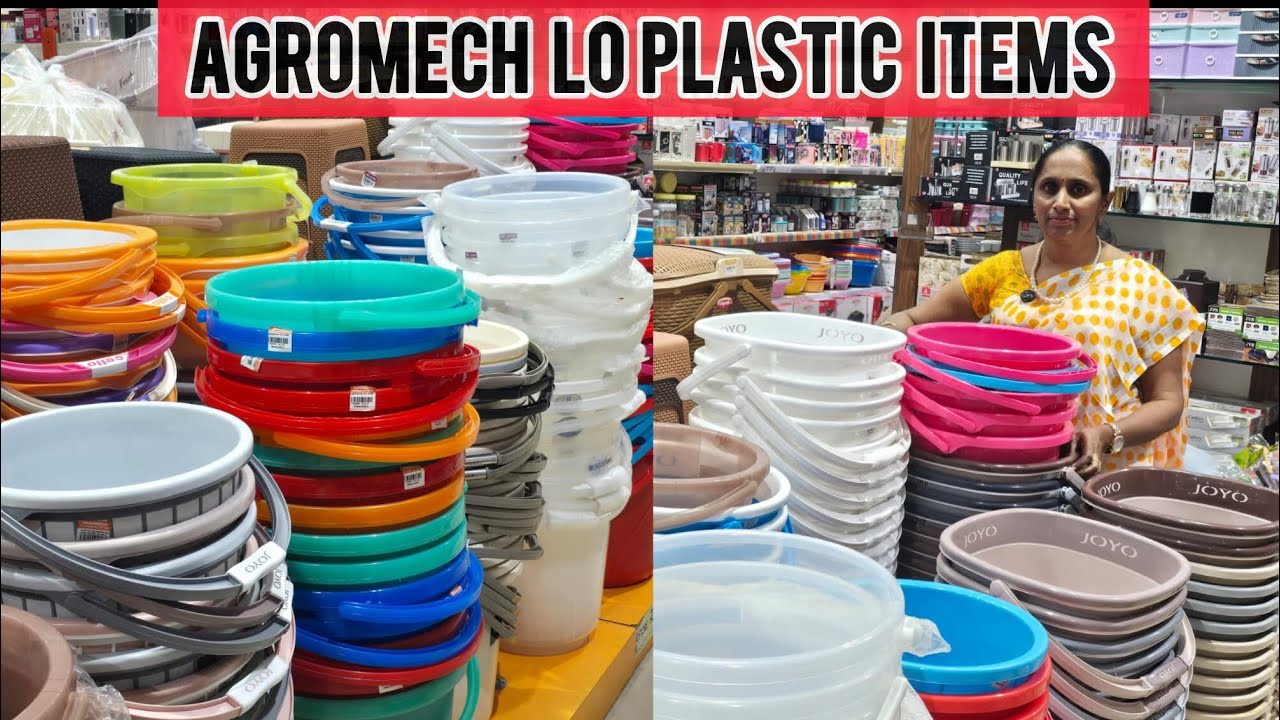 Agromech lo plastic items collection Manchi quality tho vunnai chooseyyandi 