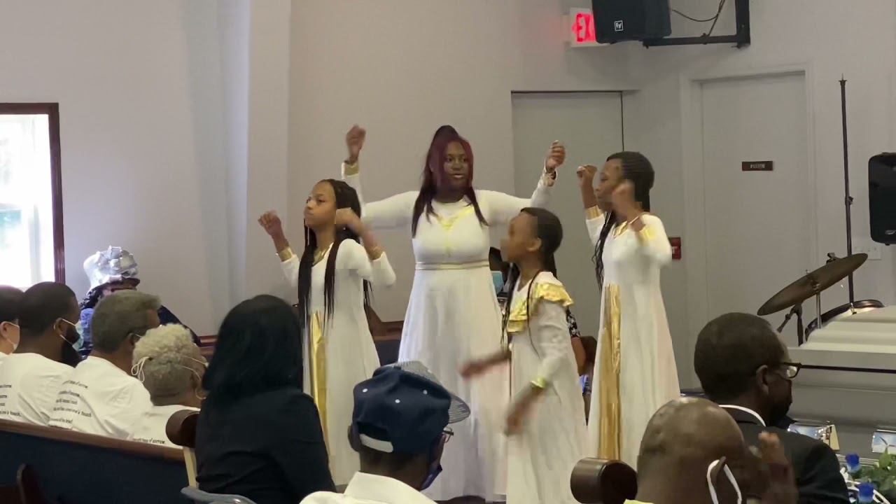 Praise dance at funeral