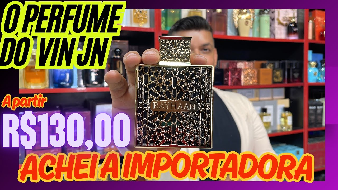 R$130,0O ACHEI NA IMPORTADORA O PERFUME DO JOGADO VI.. JN ,JÁ CHEGOU EXCLUSIVAMENTE AQUI ! 