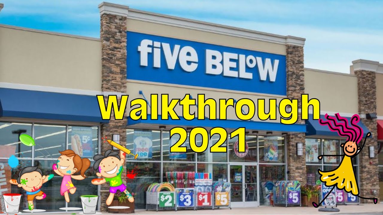 Five Below Walkthrough 2021 | Everything under 5$ | New Finds in 4K 60 FPS