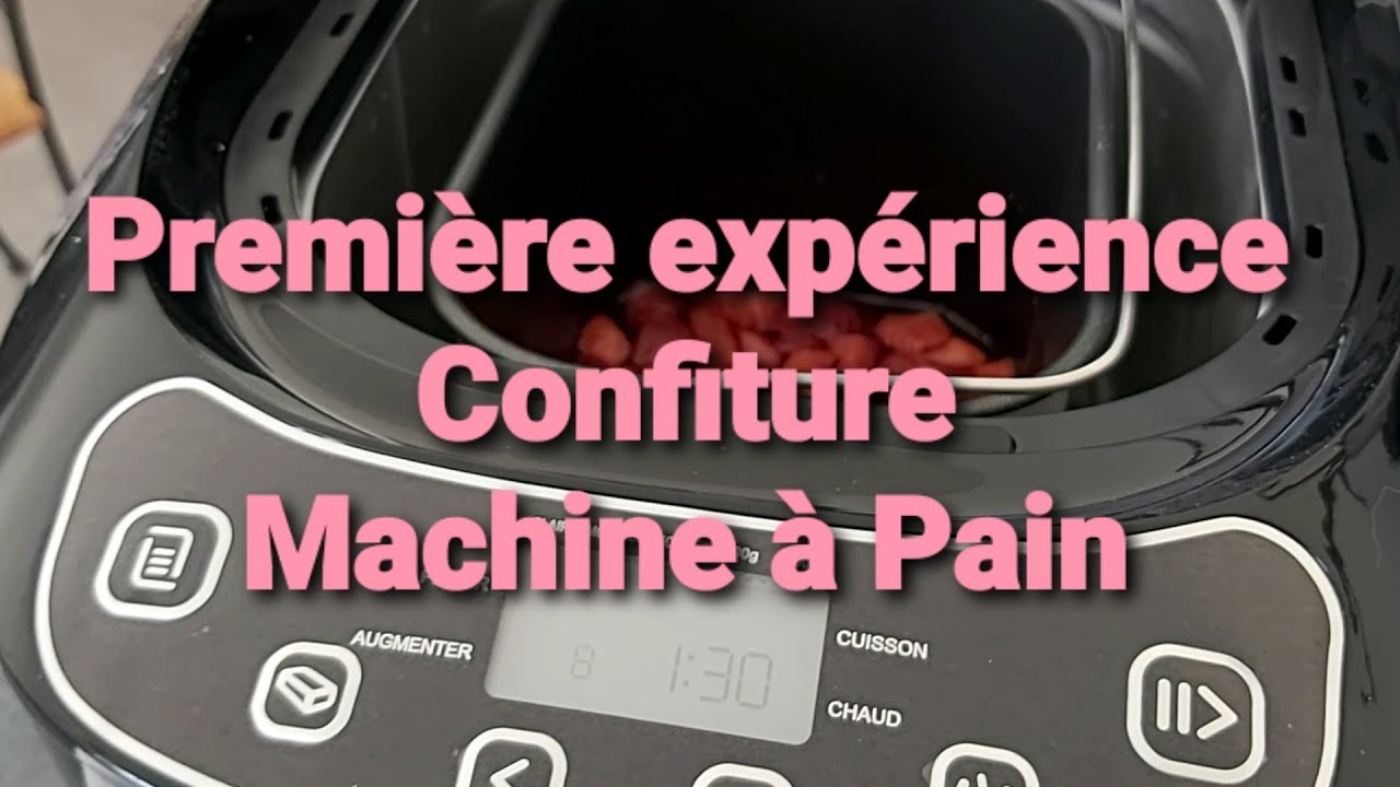 Ma Première Expérience Confiture avec Machine à Pain 🙃
