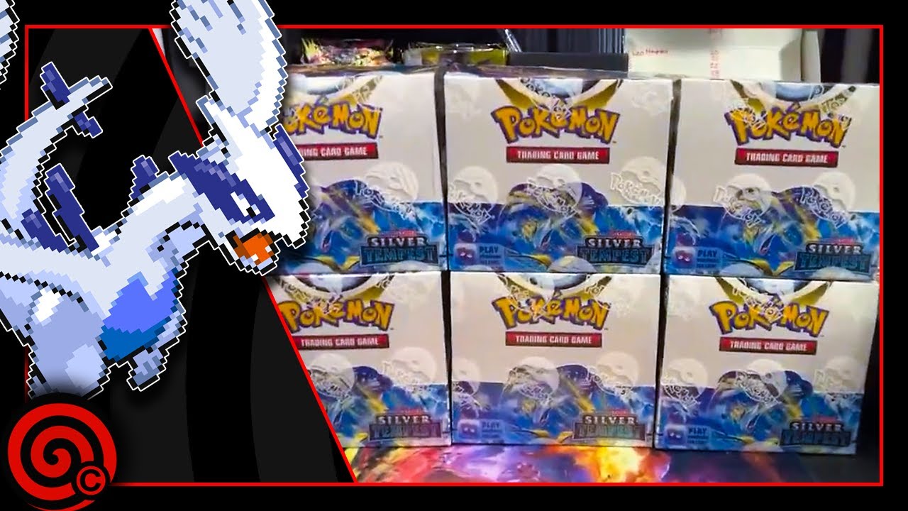 Massive Silver Tempest Case Opening -  6 Booster Boxes Case Break