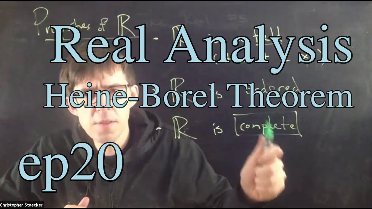 Real Analysis Ep 20: Heine-Borel Theorem