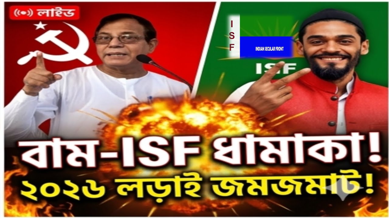 এবারের লড়াই হাড্ডাহাড্ডি! বাম-ISF-এর গোপন ছক ফাঁস? দেখুন বিশেষ রিপোর্ট।