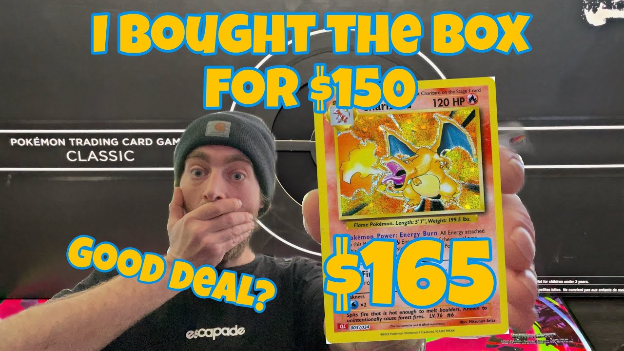 I Bought The Pokémon Trading Card Game Classic Box For $150. 