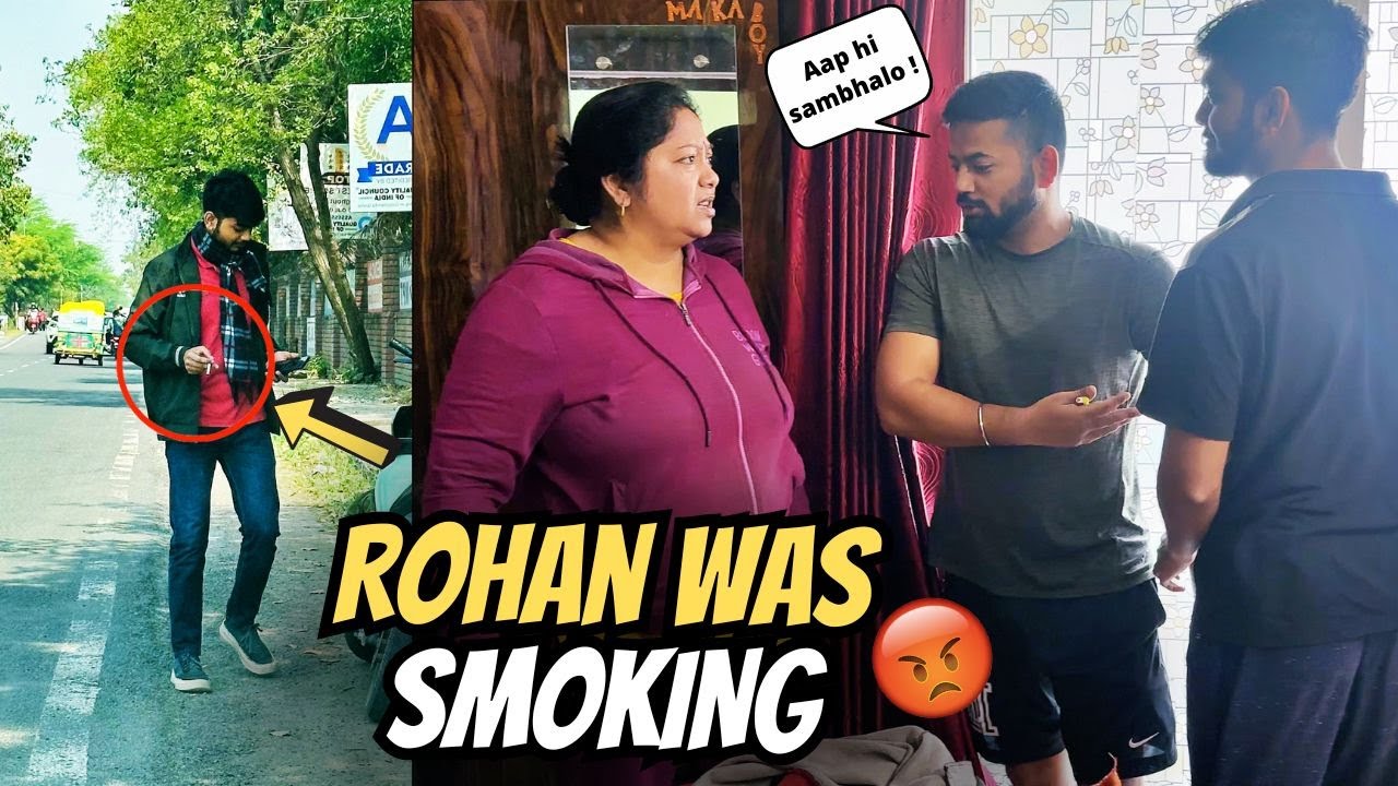 Why Rohan was Smoking in College ?