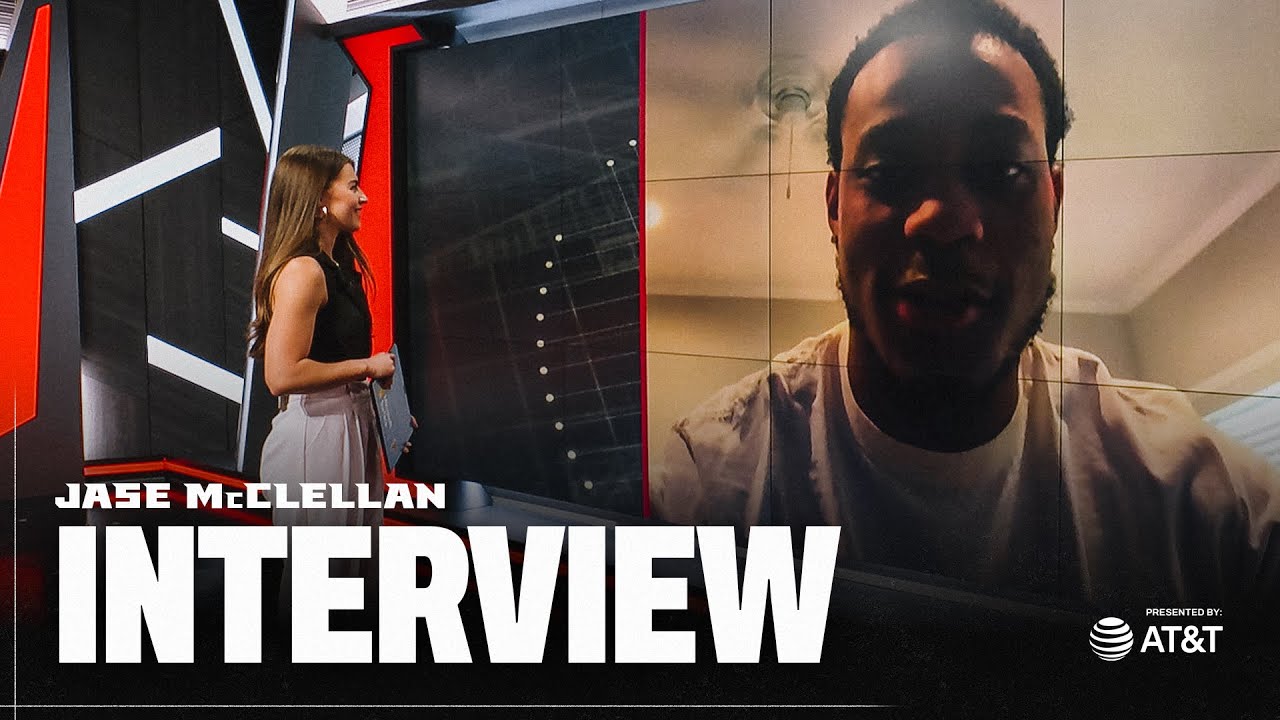 Jase McClellan excited to join elite running back room | 2024 NFL Draft | Atlanta Falcons