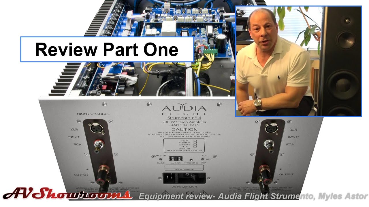 Audia Flight Strumento No 4 amplifier review part 1, intro and specs, Myles Astor