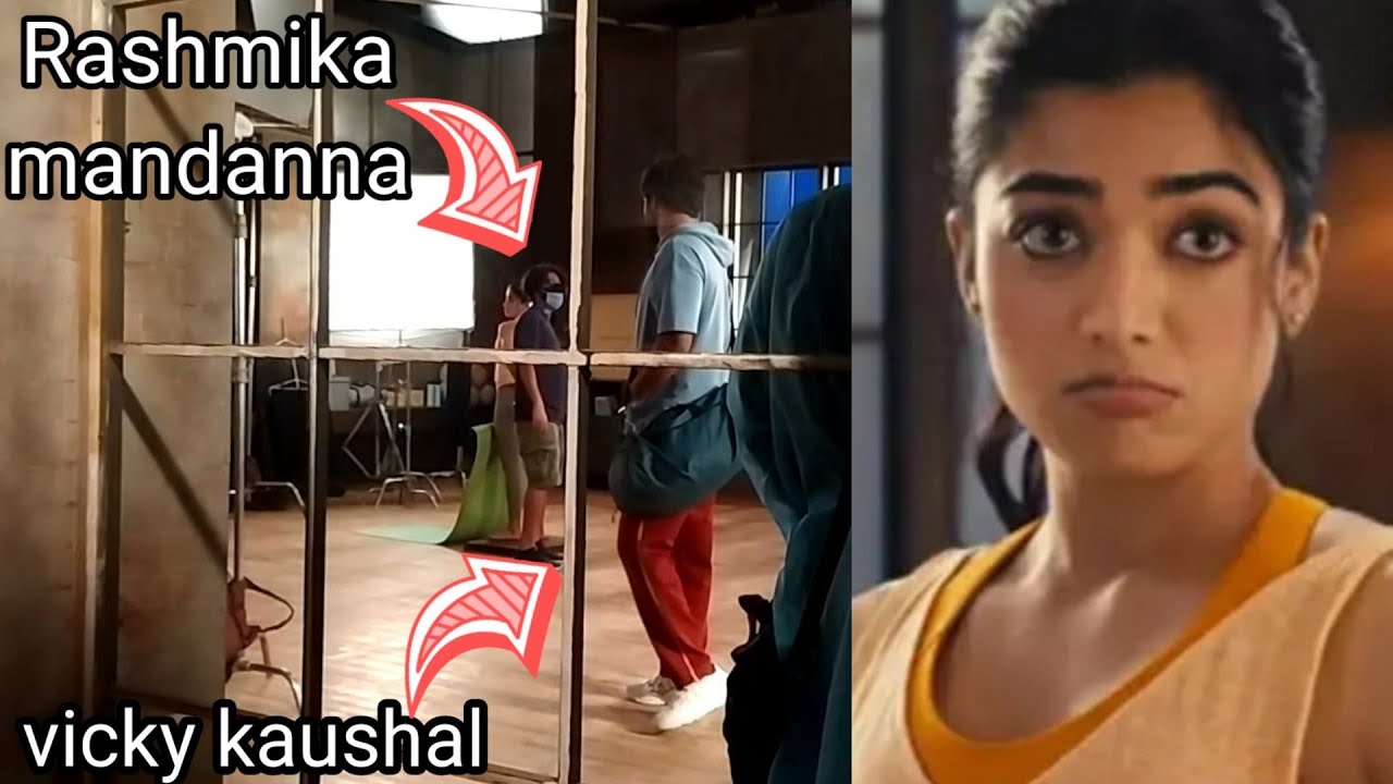 Macho Ad of Rashmika Mandanna and vicky kaushal ( making )