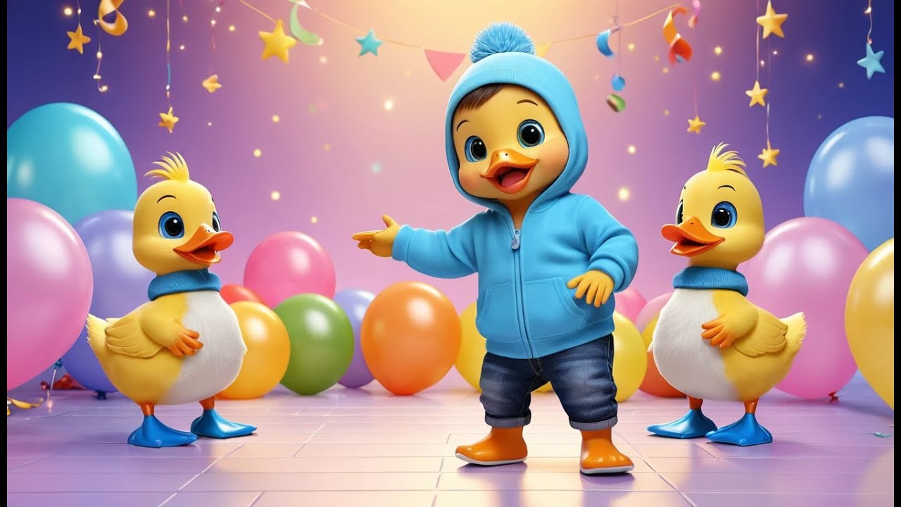 Baby Duck Number Dance | Fun Learning & Action Song for Toddlers