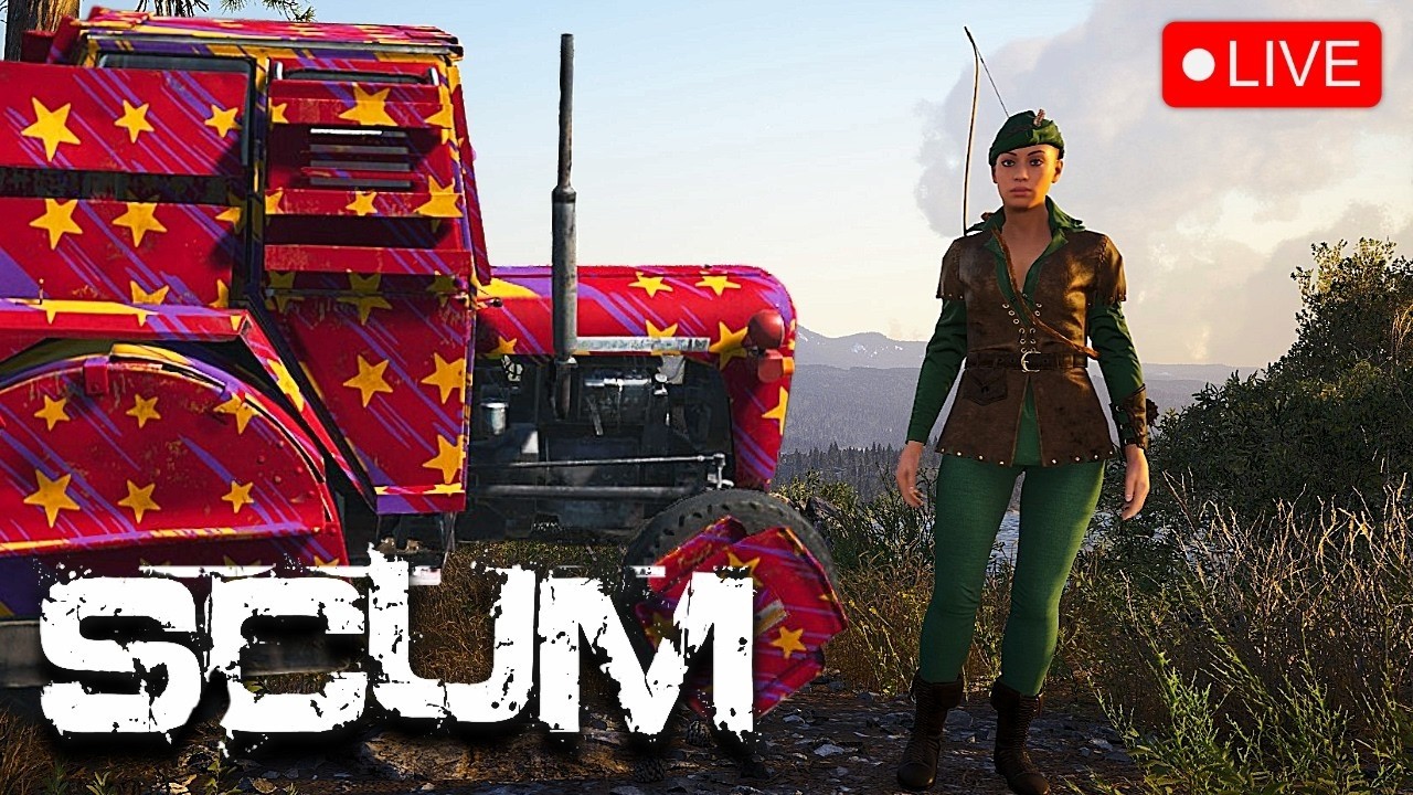 LIVE: SCUM | 🚜 Mech destroyed my Laika 😭 (22/02) #miss_rofl #scum