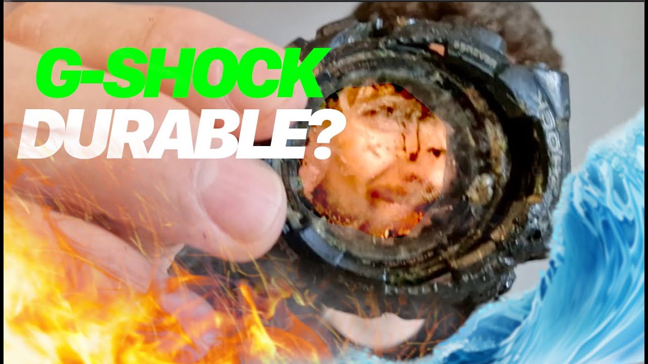 The Only G-Shock Durability test you'll ever need...