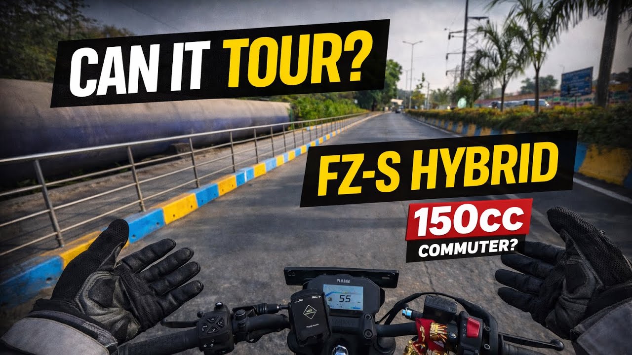 Can You Actually Tour on a Yamaha FZ-S Hybrid? | 150cc Long Ride Test
