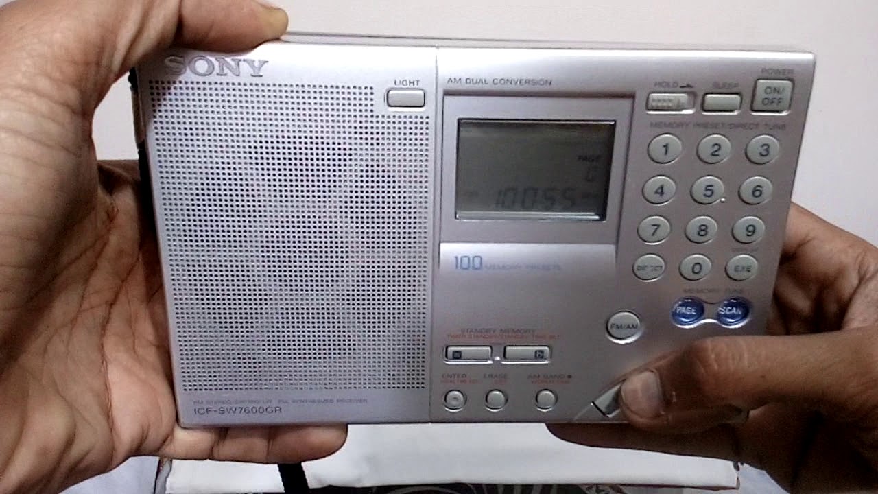 راديو سونى ديجيتال موديل ICF SW7600GR - Sony Digital Radio ICF SW7600GR -