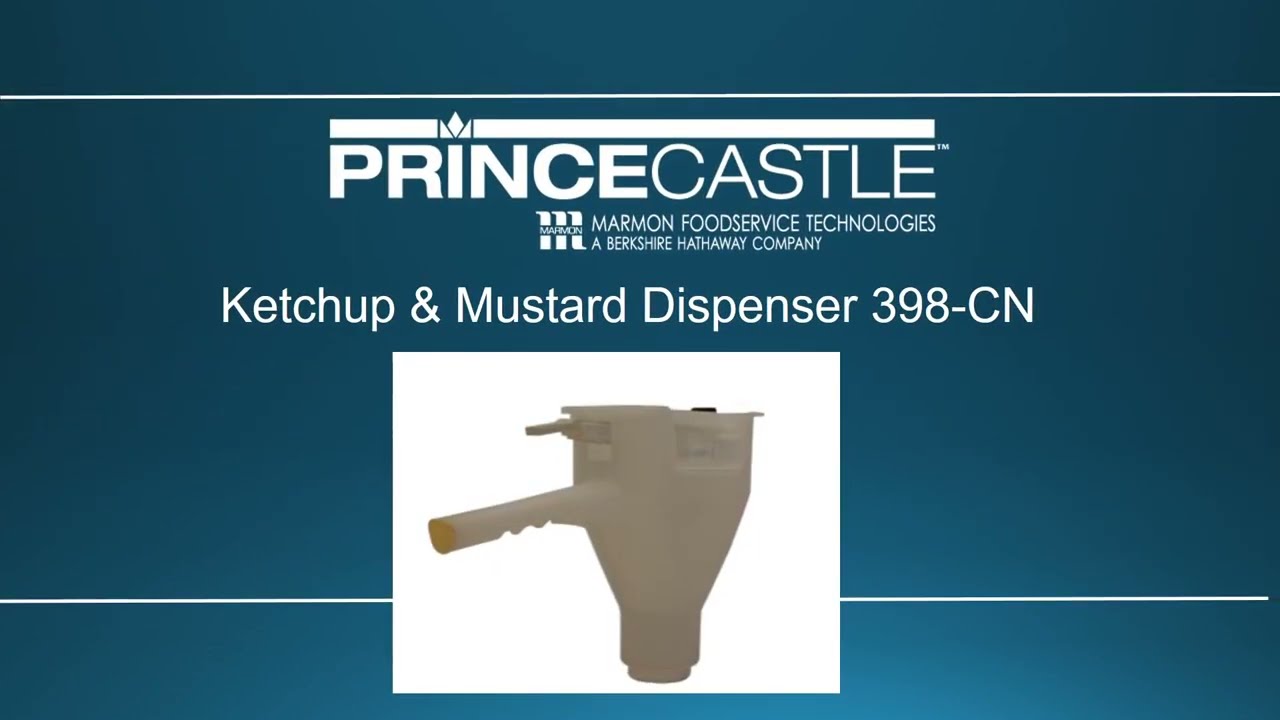 Ketchup and Mustard Dispensers:  How to's about the Ketchup and Mustard Dispenser