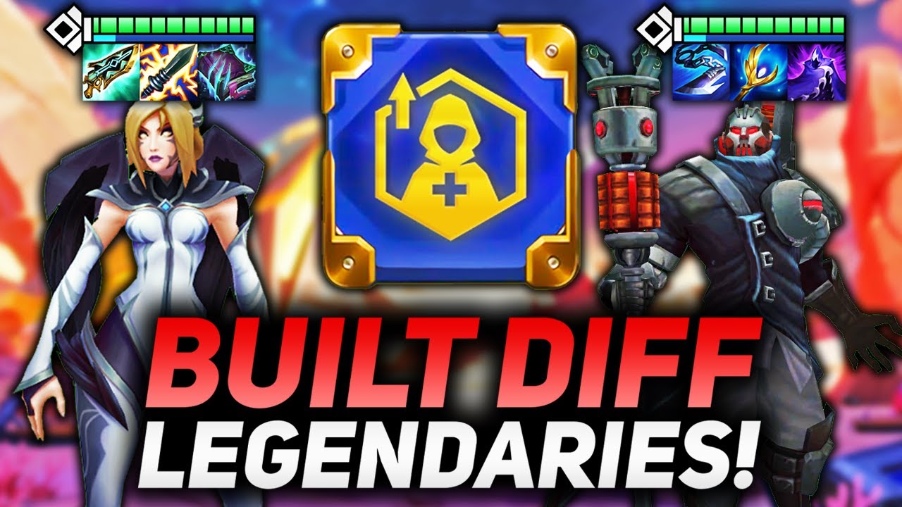 NO SYNERGY BUILT DIFFERENT 5 COST LEGENDARY COMP!! | Teamfight Tactics Patch 12.6