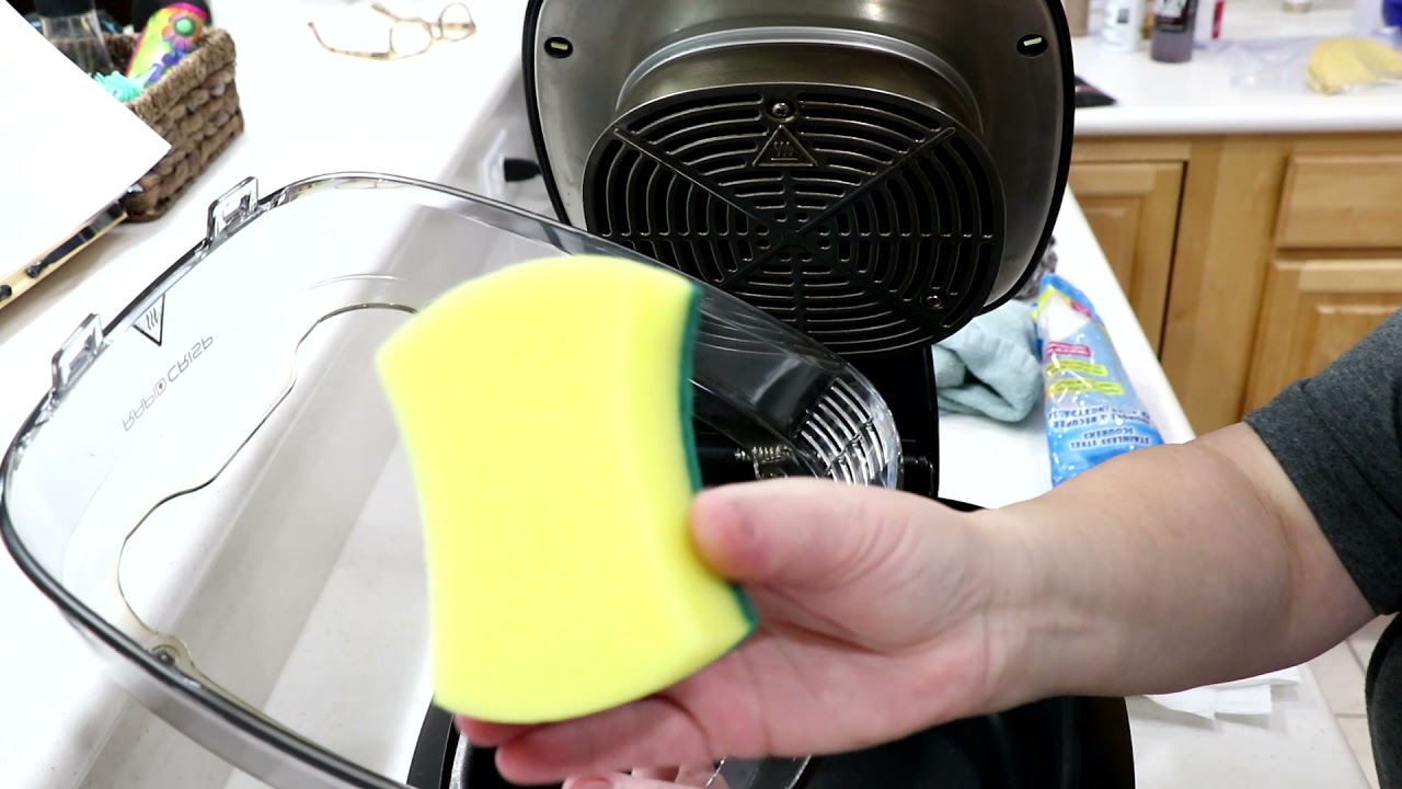 HOW TO CLEAN YOUR DELONGHI RAPID CRISP AIR FRYER
