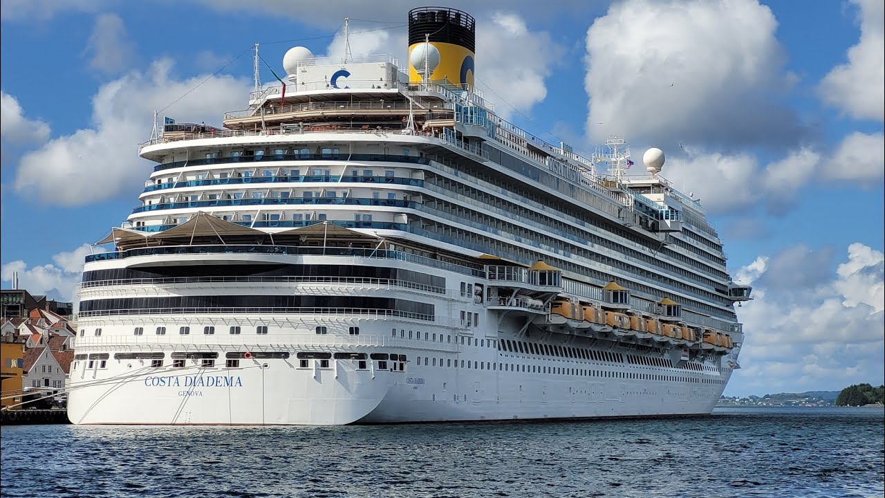 Rejs statkiem Costa Diadema po Fiordach Norweskich #costadiadema #flam #bergen #stavanger #norwegia