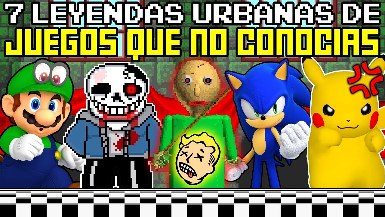 7 Leyendas Urbanas de Videojuegos que NO Conocías