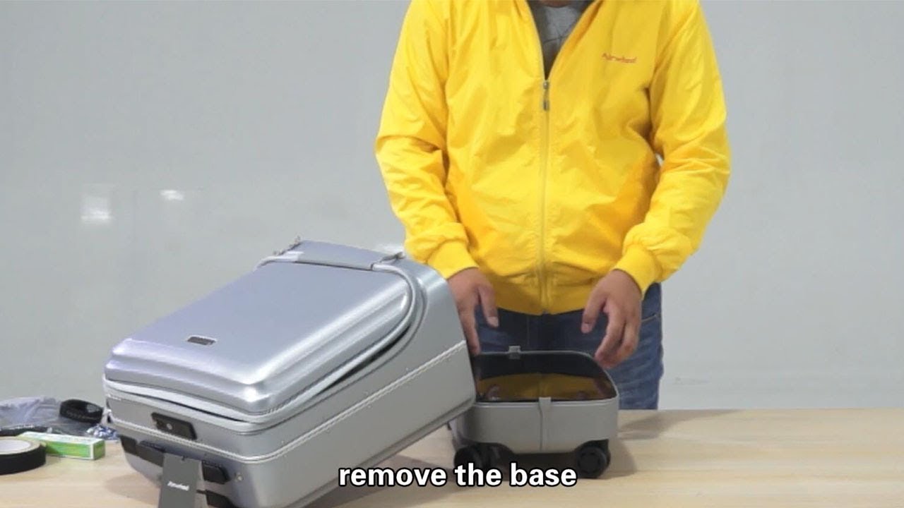 How to replace an motor in a smart luggage(airwheel sr5)-The Ultimate Video Guide