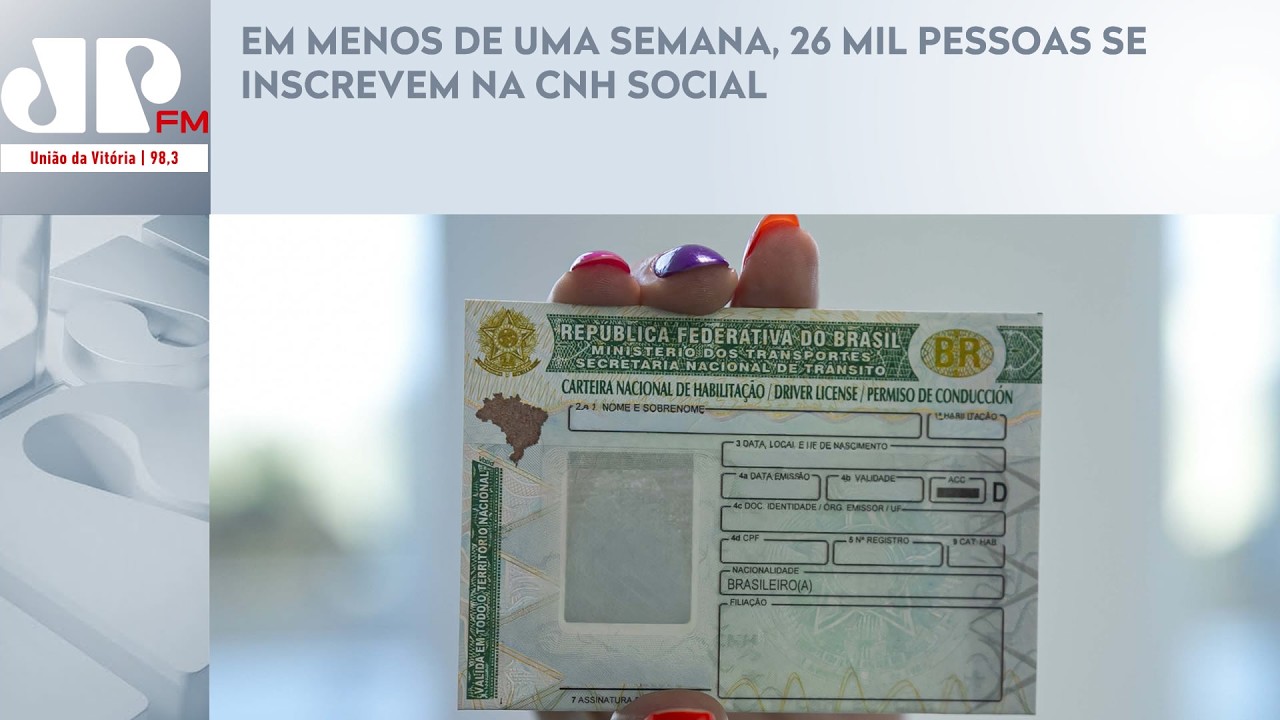 EM MENOS DE UMA SEMANA, 26 MIL PESSOAS SE INSCREVEM NA CNH SOCIAL