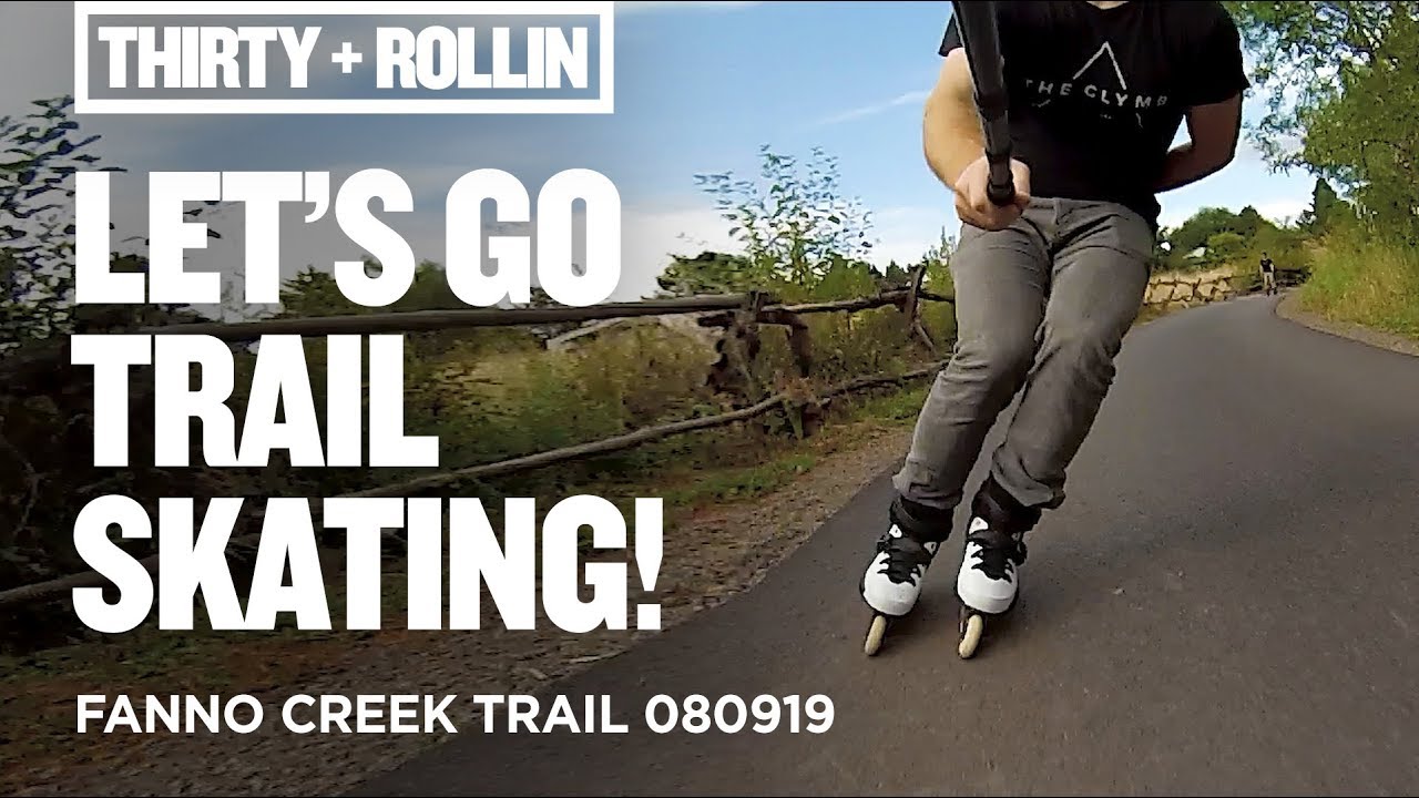 Let's go trail skating! | Fanno Creek Trail 080919 | Big Wheel Inline Skating