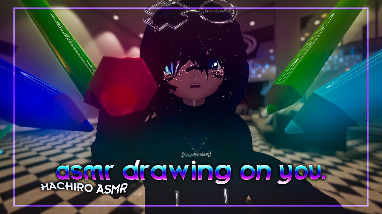 ASMR VR Drawing On You ✍🏽 🖍 | No Talking 🌀 | VRChat ☯️