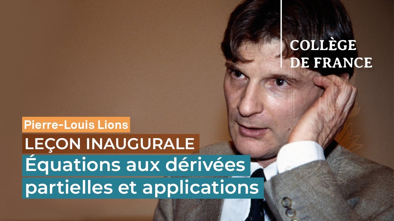 Équations aux dérivées partielles et applications - Pierre-Louis Lions (2003)