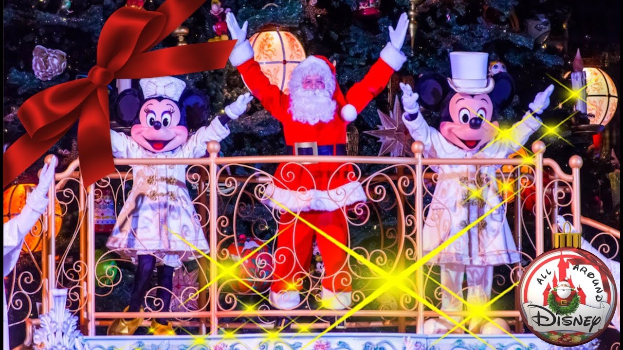 🎄ILLUMINATION DU SAPIN DE NOEL A DISNEYLAND PARIS