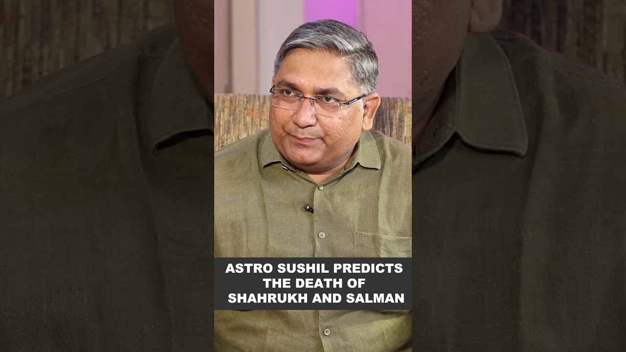 Astro Sushil predicts the death of Shahrukh and Salman
